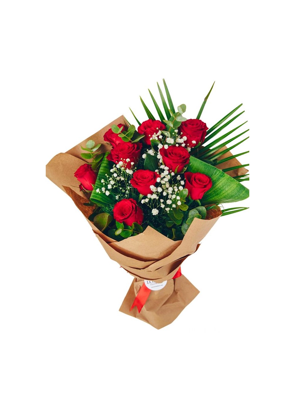 9 Premium Red Roses in Love