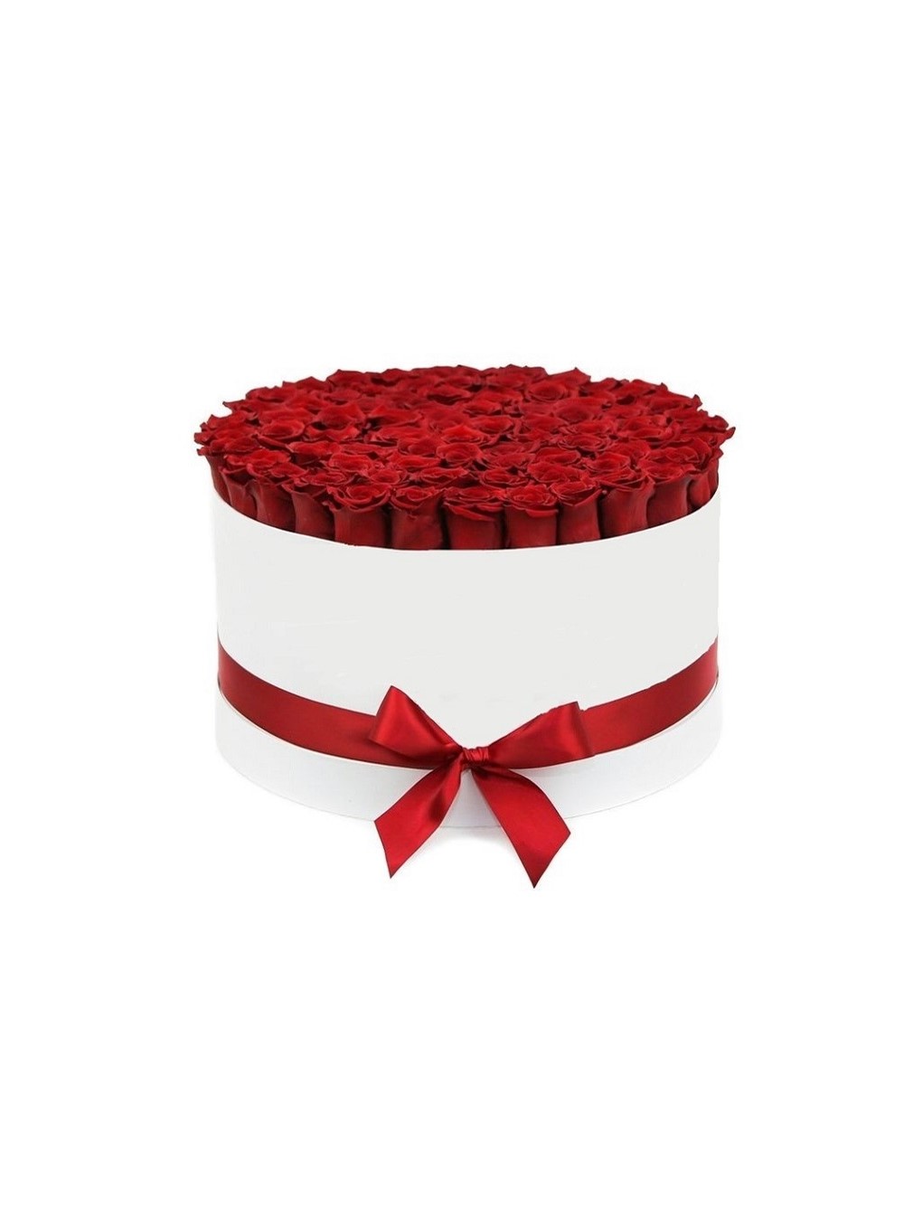 Beyaz Kutuda Kırmızı Güller