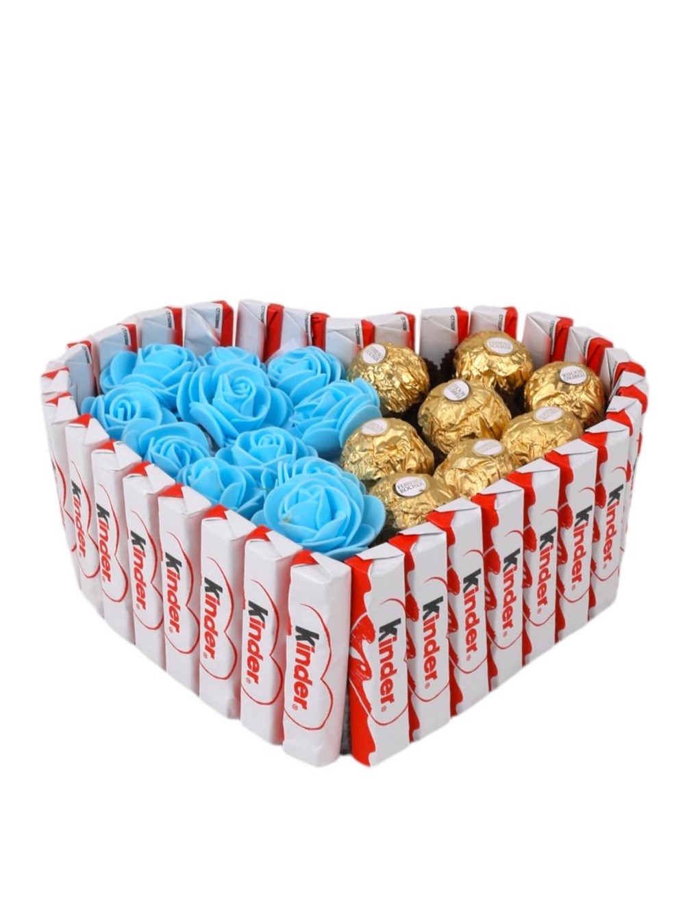 Kalpli Kinder ve Rocher (Mavi Güllü)